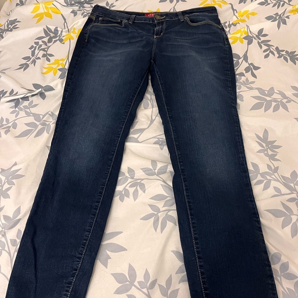 Guess Blue Ankle Cropped Jeans Classic Style